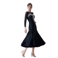 M-19397 Moderne Danse Robe De Danse De Salon Femmes Standard Robe De Danse De Salon Valse/tango/foxtrot Compétition Robe