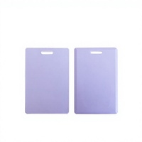 Carte de repas pour salle à manger ID/IC Baoying Modèle 01, carte épaisse avec puce RF, carte intelligente sans contact pour adhésion VIP