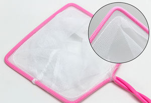 Accessoires d'aquarium de réservoir en plastique de décor à la maison de haute qualité 3 tailles S M L <span class=keywords><strong>filet</strong></span> de poisson carré d'atterrissage pour poissons crevettes - Product Image 4