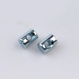 M4 M5 <span class=keywords><strong>M6</strong></span> M8 thép carbon búa Nut rãnh tay áo thùng Nut cho đồ nội thất - Product Image 1