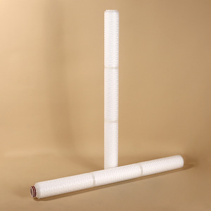 Cartucho de Filtro Plegado Microporoso Purekang de 30 Pulgadas, Cabezal Plano 222, para Filtración de Aguas Residuales Industriales - Product Image 2