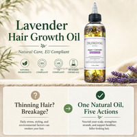 Minyak Perawatan Penumbuh Rambut Label Pribadi, Biotin Herbal Alami Bernutrisi untuk Pertumbuhan Rambut Cepat, Grosir