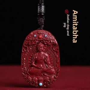 Collana con Pendente Granato Otto Punte in Rame Dorato con Sabbia d'Oro ad Alto Contenuto, Catena Etnica in Bambù, per Uomo e Donna, Pendente Zodiacale Benmingfo - Product Image 3