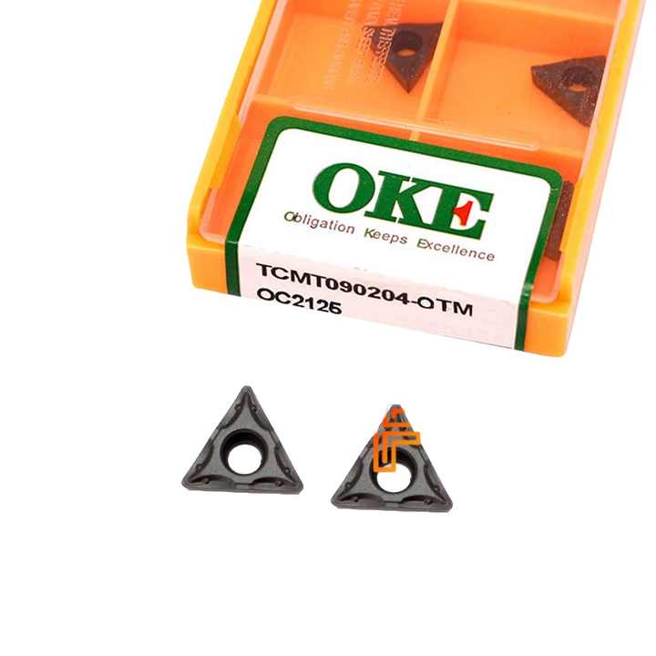 For OKE CNC Insert Milling & Turning Tool HRC Hardness Carbide PVD ...