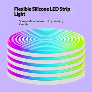 <b>LED</b> silicone lamp with atmosphere <b>color</b>-<b>changing</b> RGB colorful set outdoor Bluetooth control 24/60/72 lamp waterproof - Product Image 3