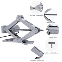 Cric de voiture en acier inoxydable de haute qualité 5T 12V et jeu de clés OEM pour kit d'outils de réparation automobile universel