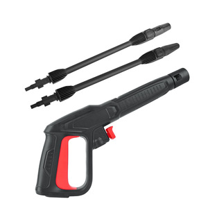 Pistolet de lavage haute pression Mingou, manuel, en plastique noir, pour le nettoyage des voitures - Product Image 1