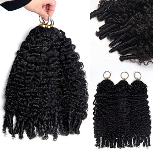 <span class=keywords><strong>Extension</strong></span> per <span class=keywords><strong>capelli</strong></span> ricci a spirale birmani, adatte a tutti i tipi di <span class=keywords><strong>capelli</strong></span>, micro-<span class=keywords><strong>extension</strong></span> a uncinetto pre-annodate con nodi Miracle - Product Image 1