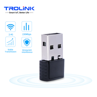 Mini adaptador inalámbrico WiFi USB Antena Wi Fi para computadora