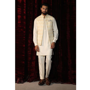 Chaleco Formal cómodo ajustado de alta calidad para hombre, fabricación profesional, ropa de boda, chaleco para hombre - Product Image 1