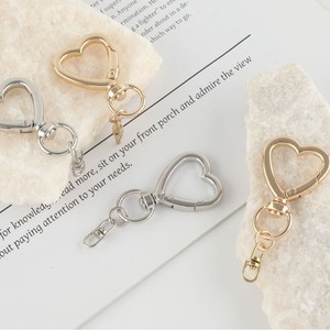 ตะขอเกี่ยวรูปหัวใจโลหะแบบหนีบสำหรับทำเครื่องประดับ DIY พวงกุญแจ สายคล้องกระเป๋า - Product Image 5