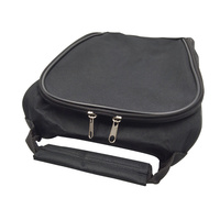 Sac à chaussures de golf en polyester de qualité supérieure avec maille ventilée - Porte-chaussures respirant à fermeture éclair avec poches latérales