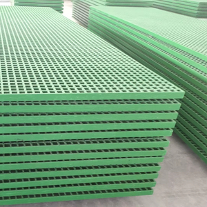 Rejillas moldeadas FRP de hilo libre de álcali personalizadas anticorrosión de larga duración para lavado de coches y plataforma en alta mar - Product Image 1