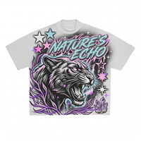 Fabricante de Ropa Masculina Personalizada Premium con Estricto Control de Calidad, Servicio de Diseño OEM ODM para Camisetas de Algodón de Corte Holgado