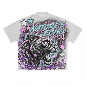 Fabricante de Ropa Masculina Personalizada Premium con Estricto Control de Calidad, Servicio de Diseño OEM ODM para Camisetas de Algodón de Corte Holgado - Product Image 1