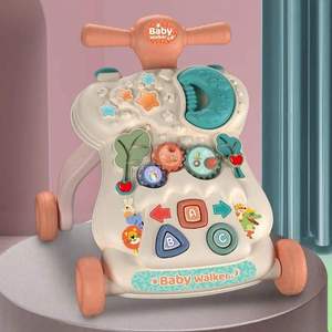 Sản Xuất Chuyên Nghiệp Hiện Đại Có Thể Gập Lại 3 Trong 1 Đa Chức Năng Đi Bộ Học Tập Chống Rollover Đơn Giản Bé Tập Đi - Product Image 3