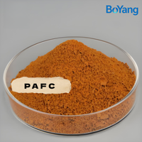 Sac de 25 kg de chlorure ferrique polyaluminé (PAFC) à faible dosage pour le traitement de l'eau - Coagulant en gros