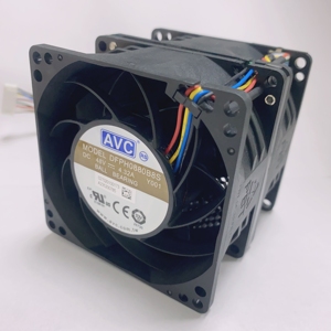 AVC 80x80x80mm 12V 24V 48Volt 203CFM Air Flow Powerful Cooling <strong>Fan</strong> DC Axial <strong>Fan</strong> Manufacture - Product Image 2