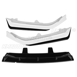 3pcs <b>Car</b> Front Bumper Splitter Lip Spoiler Body Kit Bumper <b>Diffuser</b> Lips for Honda Accord 10.5th 2021-2022 Front Lip Chin Bumper - Product Image 2