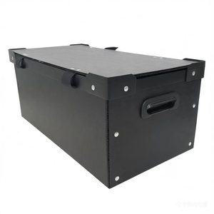 Caja de Almacenamiento de Plástico PP Corrugado Reutilizable para <span class=keywords><strong>Copas</strong></span> de Vino, Ideal para Mudanzas - Product Image 5