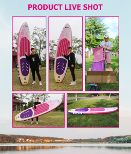 Skatinger Popular <strong>Foldable</strong> Inflatable Stand-Up <strong>Paddle</strong> Board for Water Sports Drop Stitch Material Stand-Up <strong>Paddle</strong> Pad - Product Image 5