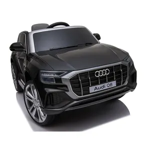 Yeni 12v Audi Q8 pil çocuklar için elektrikli araba/uzaktan kumanda elektrikli bebek araba/çocuk akü sürülecek araç çocuklar için