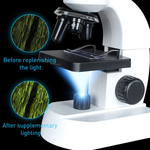 科学生物実験 家庭学習玩具 ミニハンドヘルド単眼鏡 子供用顕微鏡 - Product Image 3