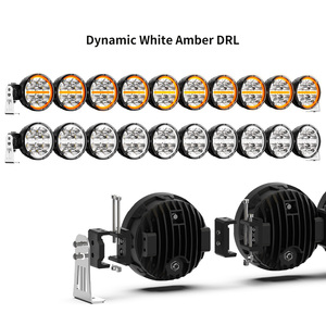 Nuevo Kit de Barra de Luces LED Modular Enlazable para Parachoques Delantero y Techo de 42 y 22 Pulgadas, 12V 24V, con DRL, para UTV - Ideal para Aventuras Todoterreno - Product Image 1