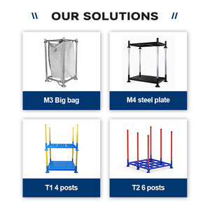 פלדה פלדה אלקטרונית חובה כבדה מחסן אחסון פוסט ערמה גבהים מתכווננת הגנה בפני קורוזיה מחסן ידני - Product Image 1