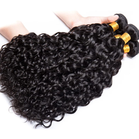 Meilleure Vente : Lots de Cheveux Humains Vierge Brésiliens de Qualité Supérieure, Ondulés (Water Wave), avec Closure – En Gros et en Stock