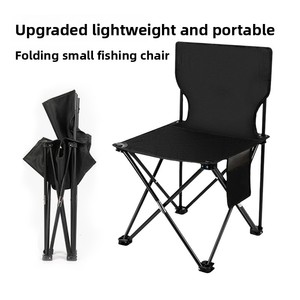 Sedie Pieghevoli da Esterno Premium Little Mazza e Sgabelli da Campeggio, Sedie Portatili per Picnic e Pesca, Mobili con Telaio in Ferro - Product Image 2