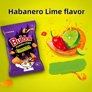 Đồ ăn nhẹ Hàn Quốc samyangs buldak khoai tây chiên cay rau đồ ăn nhẹ kỳ lạ bán buôn 120g - Product Image 4