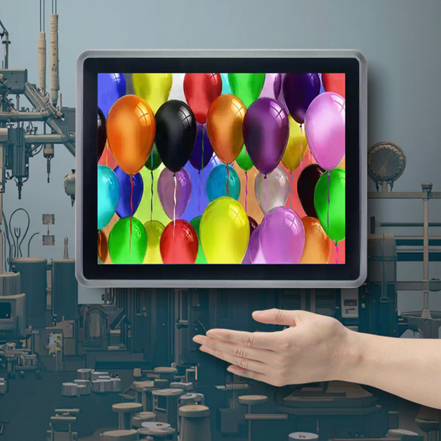 12.1 Inch Industrial Resistance Touch Panel PC Intel Core I7 10810U I5 10310U 8250U I3 10110U J6412 TPM2.0 Dual Lan TPM2.0 IP65