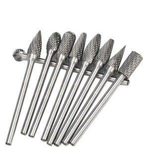 KTS Chất Lượng Tốt Kim Loại Làm Việc Tungsten Carbide Quay Burr Tập Tin Cacbua Dài Burrs - Product Image 1
