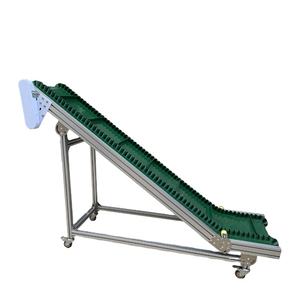 Eğimli konveyör tırmanma dikey asansör konveyör gıda sanayi Dip açı hazne ile eğimli konveyör bant - Product Image 4