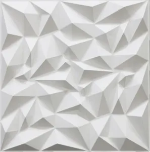 3D 벽 아트 다이아몬드 디자인 이동식 벽 패널