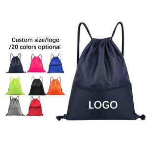 Mochila Plegable Personalizada de Oxford 420D con Cordón para Fitness, Yoga, Almacenamiento, Bolsa Deportiva Casual - Product Image 1