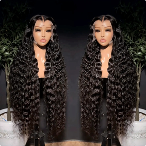 วิกผมแท้แบบหยิกเป็นลอน <span class=keywords><strong>YELO</strong></span> RTS แบบพม่า 13x4 ผมอินเดีย ความหนาแน่น 200% ผมเวอร์จินแท้ วิกผมหยิกลอนลึกสำหรับผู้หญิงผิวดำ ลอนธรรมชาติ - Product Image 5