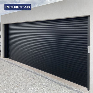 Portes de <span class=keywords><strong>garage</strong></span> industrielles automatiques RICHOCEAN à enroulement complet, prix abordable, noires - Product Image 2