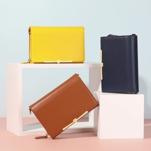 Bolso de Mano Personalizado Boshiho, Cartera Larga de Cuero con Cierre, para Mujer, con Espacio para Celular - Product Image 2