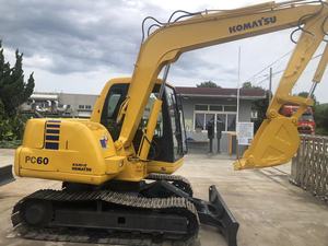 รถขุดตีนตะขาบ Komatsu PC60-7 PC55MR 6 ตัน อุปกรณ์ก่อสร้าง สภาพดีเยี่ยม Komatsu PC70-8 PC56-7 - Product Image 5
