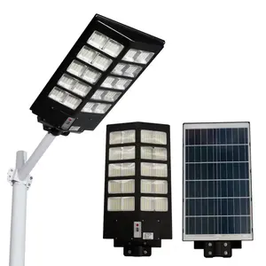 Solar Lights Outdoor LED Motion Sensor Security Lights Street Lamp with Remote Control for Front Door, Yard, Garage, Garden