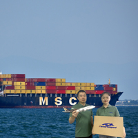 Services d'expédition internationale express/courrier, services d'expédition de fret de la Chine vers l'Afrique du Sud, transitaire DDP à faible coût