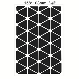 <span class=keywords><strong>Bande</strong></span> <span class=keywords><strong>réfléchissante</strong></span> triangulaire <span class=keywords><strong>autocollante</strong></span> noire haute visibilité pour casque de vélo, faible MOQ, autocollant réfléchissant pour vélo - Product Image 2