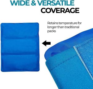 Hot-selling Hot and Cold Bags Are Large Elastic Gel <b>Ice</b> <b>Packs</b> for Shoulders, Arms, Back and Thighs. Cold and Hot Treatment - Product Image 2