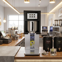 Samovar électrique semi-automatique avec chaudière en acier inoxydable de 6 L, programmable, qualité commerciale