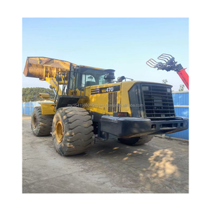 Chargeuse sur pneus WA470-6 Komatsu d'occasion du Japon Les composants de base comprennent un moteur, une boîte de vitesses et une pompe Charge nominale de 6 tonnes Similaire à WA380-3 - Product Image 6