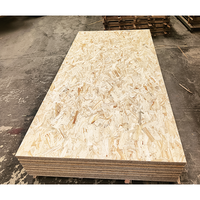 Panneau extérieur imperméable de contreplaqué de meubles 18mm 12mm 9mm épaisseur OSB plat vente matérielle de ciment de panneau de flocon de particules de peuplier