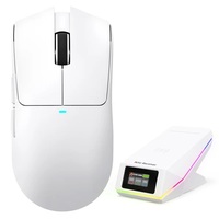 ATTACK SHARK X11 PRO V2 Kabellose Gaming-Maus mit integriertem 2,4G-Empfänger, Tri-Mode, PAW3315 30K DPI, TFT-Display und Ladestation
