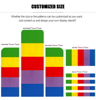 Présentoirs de Comptoir Personnalisables, Boîtes pour Maquillage, Présentoirs en Carton, Supports d'Exposition en Mousse PVC